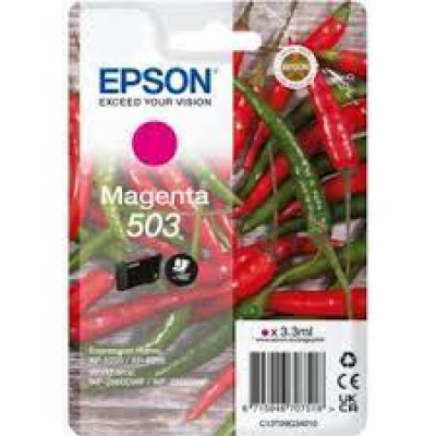 Epson 503 MAGENTA Original Ink Cartridge (3.3 Ml.) - C13T09Q34010